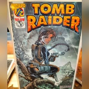 Wizard 1/2 Tomb Raider comic book